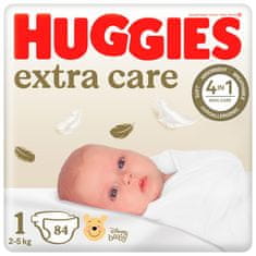 Huggies HUGGIES Extra Care plenice za enkratno uporabo 1 (2-5 kg) 84 kosov