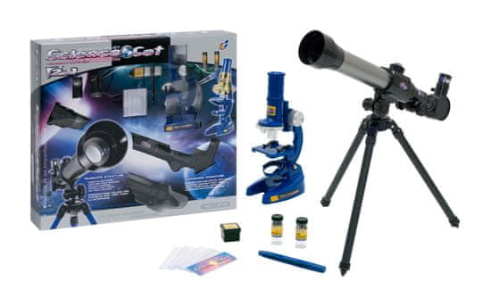 Unika Science set teleskopa in mikroskopa (25637)