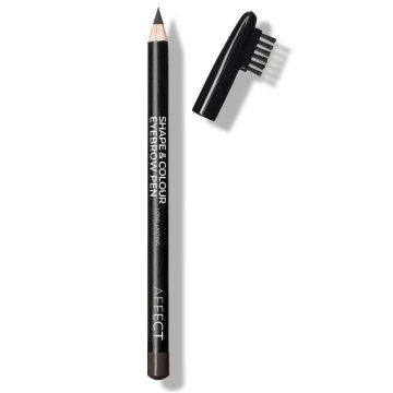AFFECT Svinčnik za obrvi - Shape&Colour Eyebrow Pen - Rich Brown