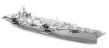 Metal Earth 3D kovinski model Vojna ladja USS T. Roosevelt