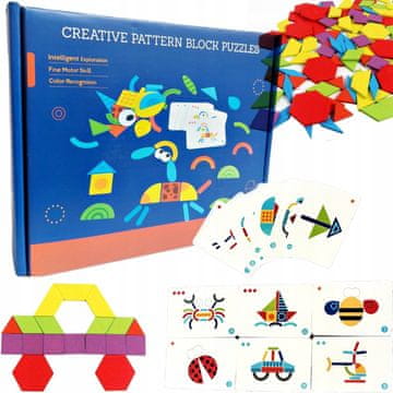 Northix Poučna uganka - geometrijske oblike