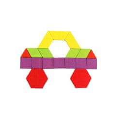Northix Poučna uganka - geometrijske oblike 