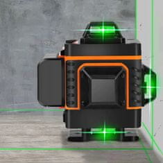 Northix Nivelirni laser - 360° - 16 merilnih linij - zelen 