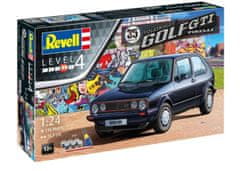 Revell maketa-miniatura 35 Years VW Golf 2 GTI Pirelli • maketa-miniatura 1:24 starodobni avtomobili • Level 4