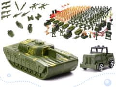 Ikonka Aga Set vojaških figuric 307 kos