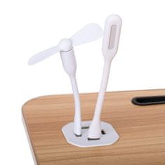 Ikonka Aga Zložljivo stojalo za prenosnik USB