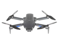 Aga Drone RC F9 6K HD kamera GPS wifi domet 2000 m siva