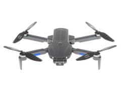 Ikonka Aga Dron RC F9 6K HD kamera GPS wifi doseg 2000 m siv