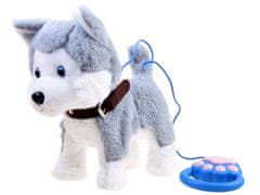 JOKOMISIADA Interaktivni pes Husky na povodcu ZA3888