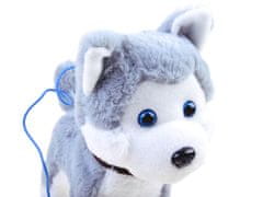 JOKOMISIADA Interaktivni pes Husky na povodcu ZA3888