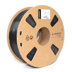 Gembird 3D filament 3DP-ABS1.75-01-BK ABS 1,75mm 1kg črna