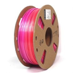 Gembird 3D filament 3DP-PLA-SK-01-RP PLA svila Rainbow 1,75mm 1kg rdeča vijolična