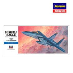 Hasegawa maketa-miniatura F-15D-DJ EAGLE • maketa-miniatura 1:72 novodobna letala • Level 3