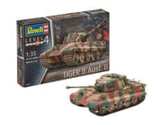 Revell maketa-miniatura Tiger II Ausf.B (Henschel Turr) • maketa-miniatura 1:35 tanki in oklepniki • Level 4