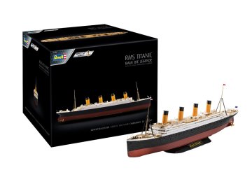 Revell maketa-miniatura Advent Calendar RMS Titanic, easy-click system • maketa-miniatura 1:600 potniške ladje • Level 2