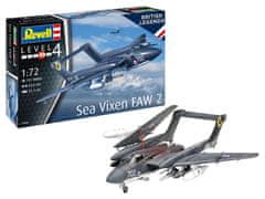 Revell maketa-miniatura De Havilland Sea Vixen FAW 2 • maketa-miniatura 1:72 novodobna letala • Level 4