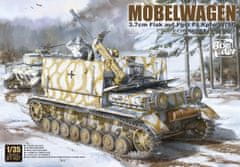 BorderModel maketa-miniatura Möbelwagen 3.7cm Flak auf Fgst. Pz.Kpfw. IV (Sf) • maketa-miniatura 1:35 tanki in oklepniki • Level 4