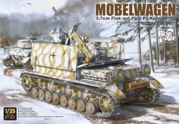 BorderModel maketa-miniatura Möbelwagen 3.7cm Flak auf Fgst. Pz.Kpfw. IV (Sf) • maketa-miniatura 1:35 tanki in oklepniki • Level 4