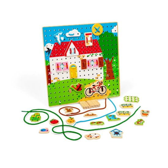 Bigjigs Toys Hiša za oblačenje