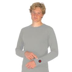 Glovii ogrevana smučarska/motoristična majica XL, siva GJ1GXL