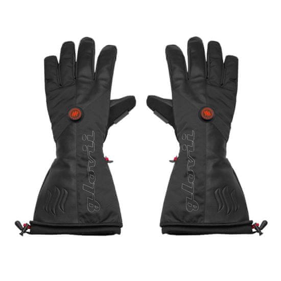 Glovii ogrevane smučarske rokavice XL, črne GS9XL