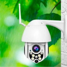 WIFI, IP, Full-HD, 1080p, 340° brezžična zunanja varnostna nadzorna kamera za hišo/dom z enostavno aplikacijo za telefon, nočno gledanje, vrtljiva DIGICAM