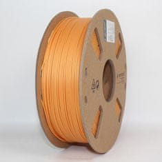 Gembird 3D filament 3DP-PLA+1.75-02-GL PLA+ 1.75mm 1kg metal zlata