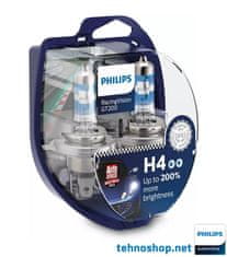 Philips ŽARNICA H4 12V 60/55W 12342RGTS2 RacingVision GT200 duopack