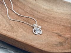 Tous Originalna srebrna ogrlica z biserom Camee 712322520
