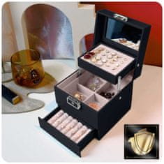 Massido Škatla za nakit MS-703 - črna