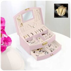 Massido Škatla za nakit MS-708 - roza