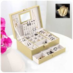 Massido Škatla za nakit MS-709 - zlata