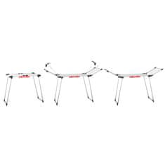 Massido Stoječi zložljivi sušilnik perila Debora bel 19m