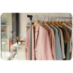 Massido Obešalnik za oblačila 686000 črn in srebrn