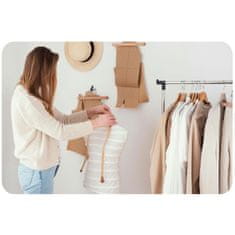 Massido Obešalnik za oblačila 686000 črn in srebrn