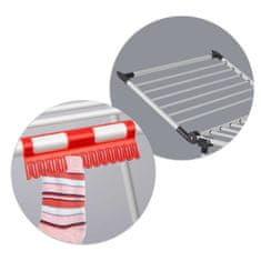 Massido Lina 22 m stoječi zložljivi sušilnik perila, bel