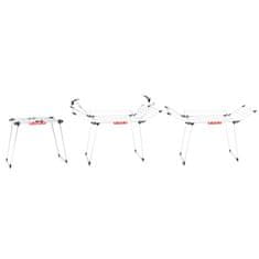 Massido Lina 22 m stoječi zložljivi sušilnik perila, bel