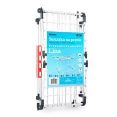 Massido Lina 22 m stoječi zložljivi sušilnik perila, bel