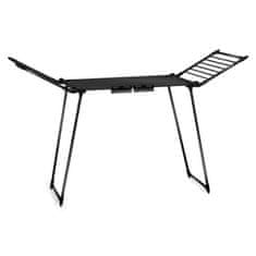 Massido Stoječi raztegljivi sušilnik perila Debora, črn, 19 m