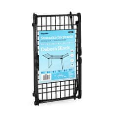 Massido Stoječi raztegljivi sušilnik perila Debora, črn, 19 m