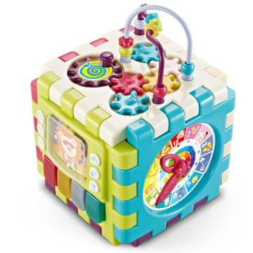 Ricokids Poučna igrača kocka z melodijo 781700