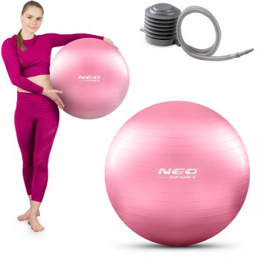 shumee Žoga za vadbo 55 cm NS-950 roza