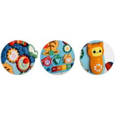 Ricokids 4-v-1 izobraževalna miza modra 781900