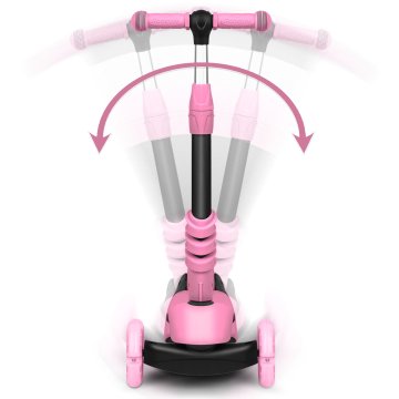 Ricokids Todi trikolesni skiro - roza