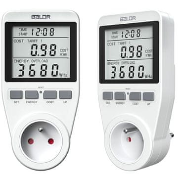 Baldr BD-990 enofazni vatmeter bel