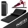 shumee Debela podloga za vadbo 183 x 60 cm Neo-Sport - 192300 črna