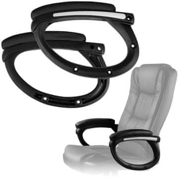 shumee Naslonjala za naslonjač Porto, črna