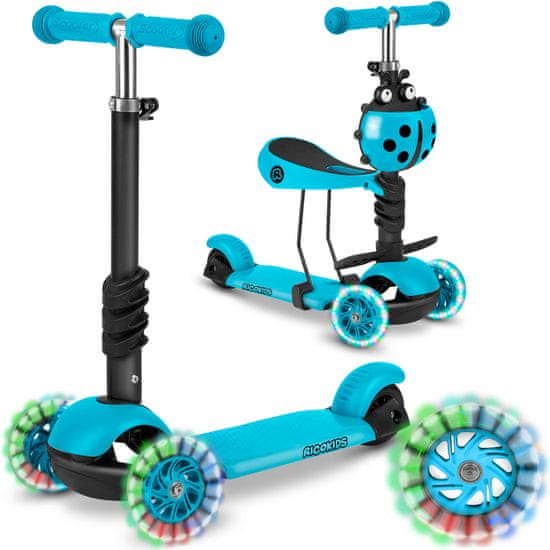 shumee Trikolesni skiro Ricokids Buggy - turkizen