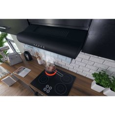 Berdsen Kuhinjska napa za pod omaro - 60 cm absorber BE-10-A črna