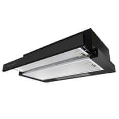 Berdsen BT-230 teleskopska kuhinjska napa, mat črna